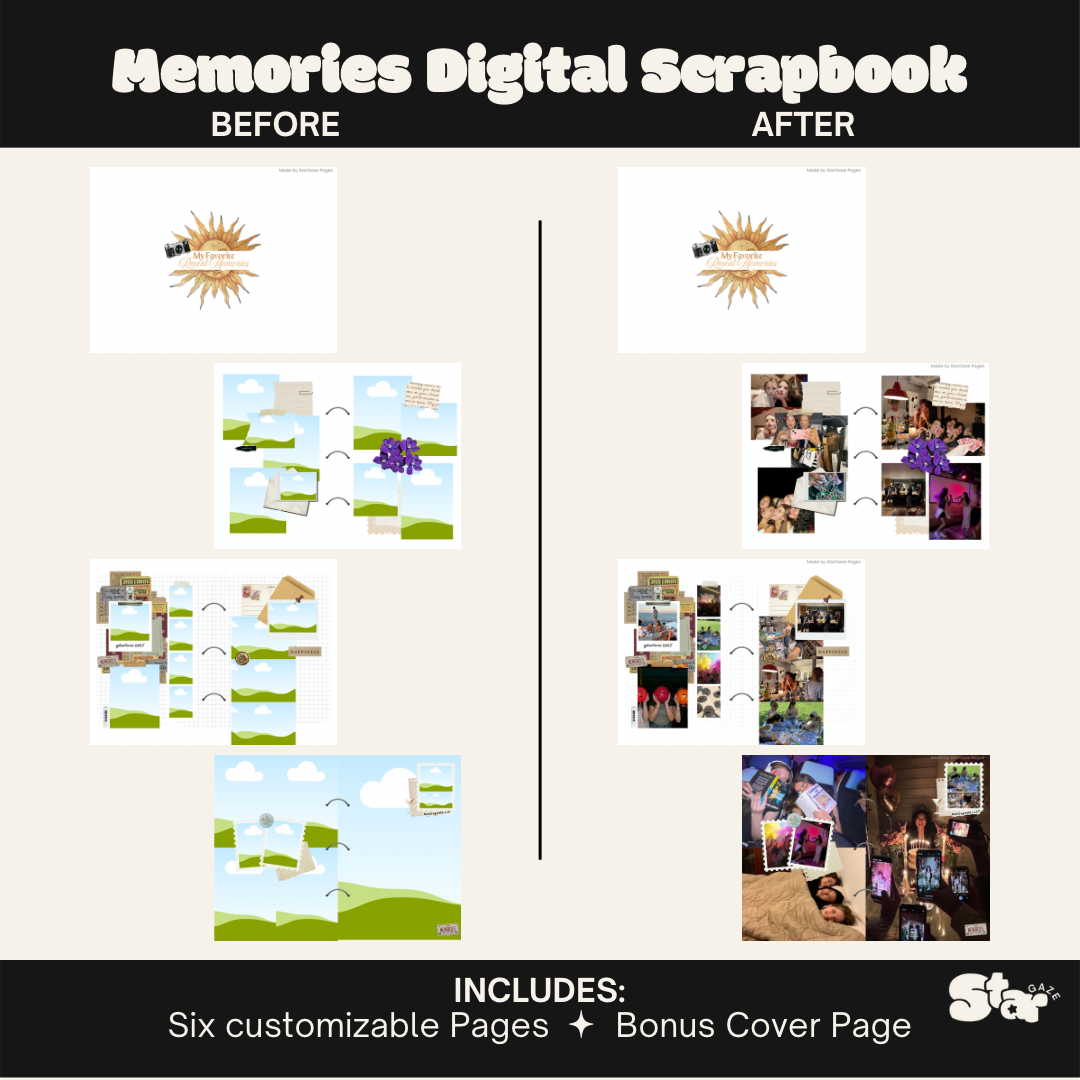 The Memories Scrapbook - Starter Pack